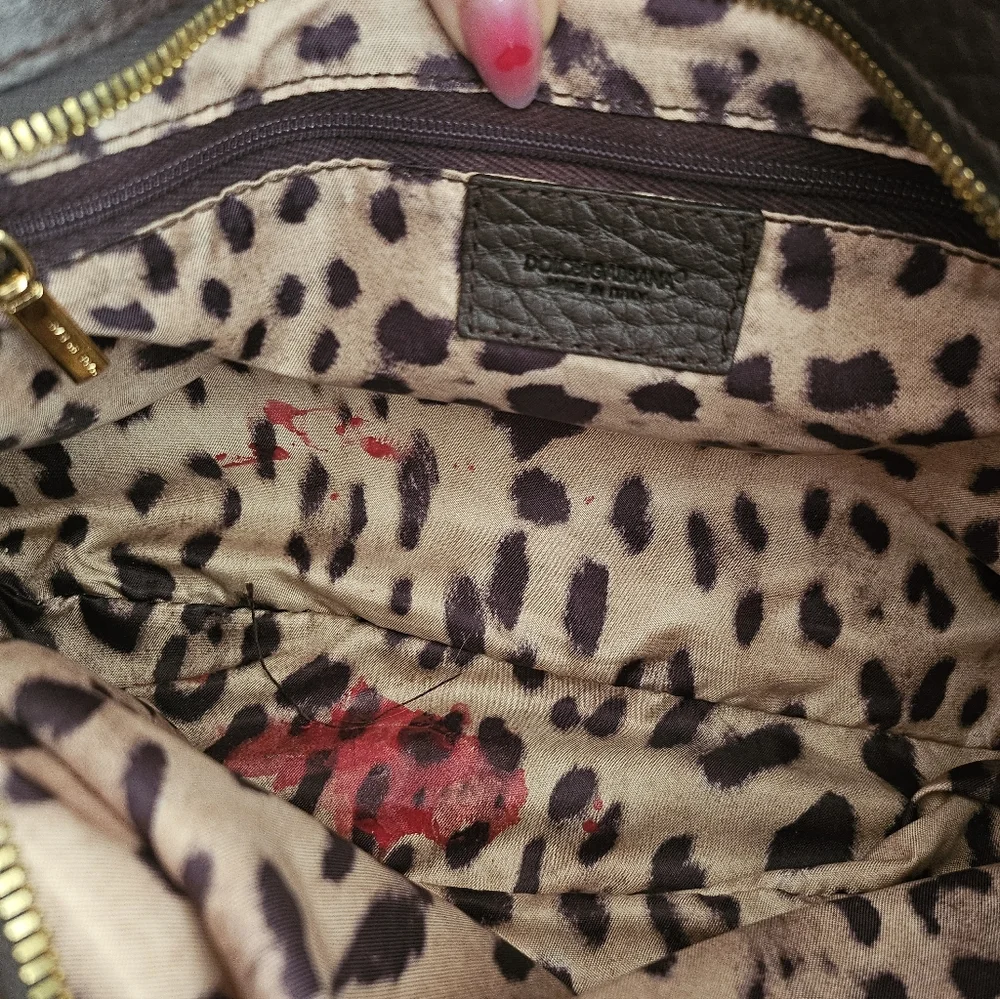 Dolce & Gabbana straw and leather tote bag Y2K - Picture 10 of 10